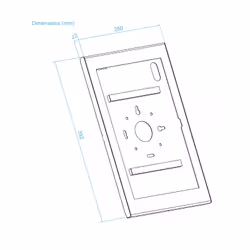TooQ TQATTE2601-L-B supporto antifurto per tablet Nero 37,1 cm (14.6") - Vista aggiuntiva 8