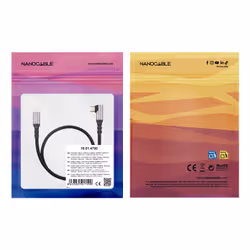 Nanocable 10.01.4700 cavo USB USB 3.2 Gen 2 (3.1 Gen 2) 0,5 m USB C Nero - Vista aggiuntiva 3