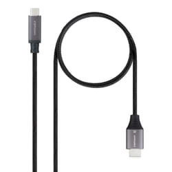 Nanocable 10.15.5262 cavo e adattatore video 1,8 m USB tipo-C HDMI Nero