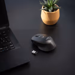 TooQ TQMW-1101-B mouse Universale Mano destra RF Wireless Ottico 1600 DPI - Vista aggiuntiva 5