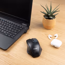 TooQ TQMW-1102-B mouse Universale Mano destra RF Wireless Ottico 1600 DPI - Vista aggiuntiva 4