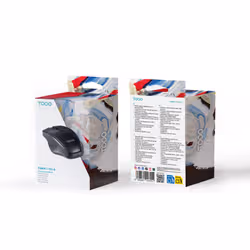 TooQ TQMW-1102-B mouse Universale Mano destra RF Wireless Ottico 1600 DPI - Vista aggiuntiva 6