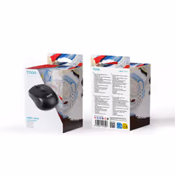 TooQ TQMW-1103-B mouse Universale Ambidestro RF Wireless Ottico 1600 DPI - Vista aggiuntiva 6