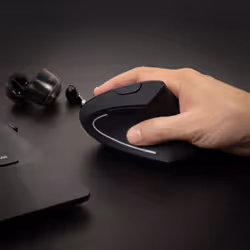 TooQ TQMWG-1104-B mouse Universale Mano destra RF Wireless Ottico 3200 DPI - Vista aggiuntiva 5