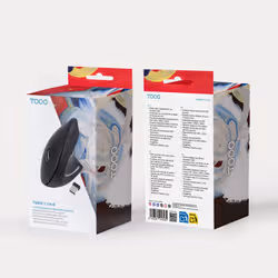 TooQ TQMWG-1104-B mouse Universale Mano destra RF Wireless Ottico 3200 DPI - Vista aggiuntiva 6