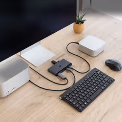 Nanocable 10.12.0003 switch per keyboard-video-mouse (kvm) Grigio - Vista aggiuntiva 2