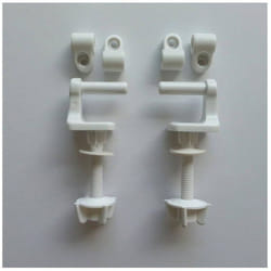 Roca - Victoria AI0002900R - Set di cerniere per sedile wc, in resina acetalica