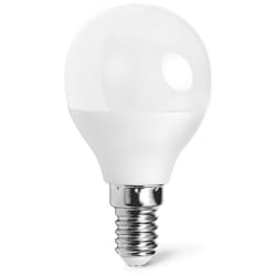 Lampadina Led E14 G45 a sfera 7W Bianco neutro 4000K Aigostar