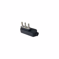 SPINA RIBASSATA 16A O PIATTA 230V NERA Spina Piatta Opaca - 16A 230V - Colore Grigio Opaco