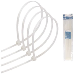 Fascette stringicavo 4,8x350mm bianche Confezione 30pz Aigostar