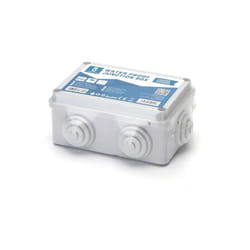 Cassetta derivazione esterno pressacavo impianto elettrico rettangolare 120x80x50mm