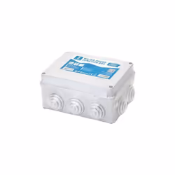 SCATOLA DI GIUNZIONE A STAGNA IMPERMEABILE RETTANGOLARE IP44 cm. 15X11X7