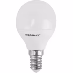 lampadina led miniglobo G45 E14 F 6 watt bianco freddo alimentazione 220-240 volt consumo di energia per 1000ore 6kwh/1000h e ...
