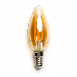 La lampadina a Led Vintage a Filamento con attacco E14, comunemente detto "attacco piccolo", con forma C35 a candela 4W, è la ...