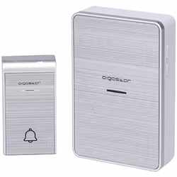Campanello wireless a batterie | Aigostar Il campanello wireless di Aigostar è composto da un trasmettitore (unità esterna, p ...