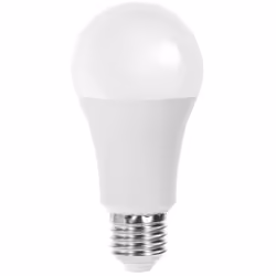 La lampadina a Led con attacco E27, comunemente detto "attacco grande", con forma A60 a bulbo da 17W, corrispondente ad una t ...