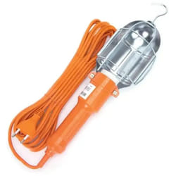 Aigostar - lampada portatile da officina meccanica con griglia 230volt E27