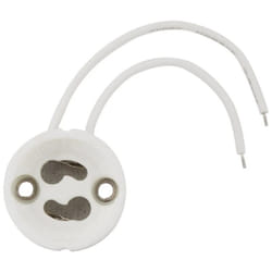 Portalampada GU10 Bianco 250V in Ceramica Aigostar