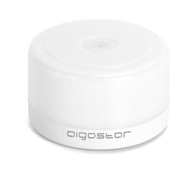 Aigostar - Lampada Led portatile Rotonda Bianca 1W ricaricabile usb con calamita Bianco freddo 6500K