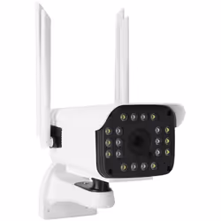 Videocamera di sorveglianza professionale motorizzata per uso domestico WiFi Full HD 1080p, dotata di microfono bidirezionale ...
