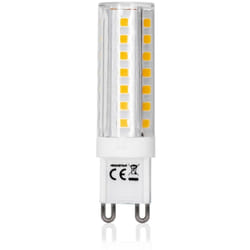 Lampadina Led G9 a Capsula 4,8W smd trasparente Bianco caldo 3000K Aigostar