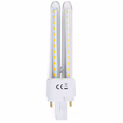 La lampadina a Led con attacco G24d-3 (2 pin) PL-C 11W, corrispondente ad una tradizionale lampadina da 76W, è il bilanciamen ...