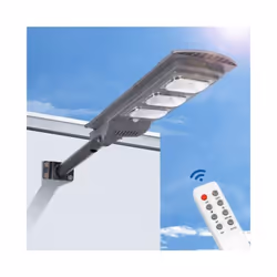 lampione stradale solare 150w con crepuscolare e movimento potenza: 150w temperatura di colore: 6500k flusso luminoso: 1500lm ...