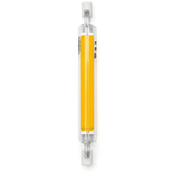 Lampadina Led R7S Lineare 118mm 9W cob in vetro Bianco caldo 3000K Aigostar