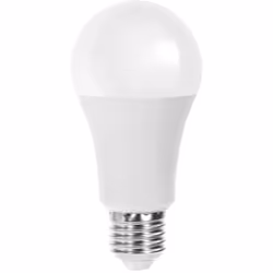 lampadina led A60 bulbo classico bianco freddo F E27 21 watt alimentazione 220-240 volt struttura in plastica e metallo apert ...