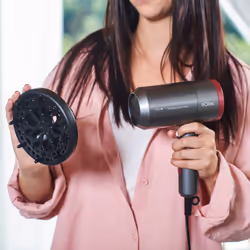 Solac Hair&Go Ionic asciuga capelli 2000 W Grigio, Viola - Vista aggiuntiva 7
