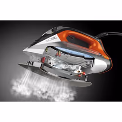 Solac CVG9511 Ferro da stiro a secco e a vapore Piastra antiaderente 2800 W Nero, Arancione, Bianco - Vista aggiuntiva 4
