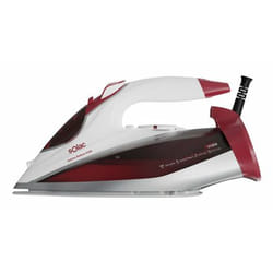 Solac Optima Relieve 3100 Ferro a vapore Piastra in Ceramica 3100 W Rosso, Bianco