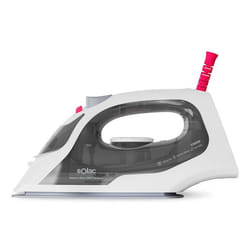 Solac Optima Start 2200 Ferro a vapore Piastra in Ceramica 2200 W Grigio, Bianco