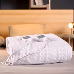 Solac Norway+ Coperta elettrica 120 W Bianco Tessuto felpato, Poliestere - Vista aggiuntiva 2