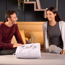 Solac Norway+ Coperta elettrica 120 W Bianco Tessuto felpato, Poliestere - Vista aggiuntiva 3
