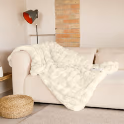 Solac Krakovia+ Coperta elettrica 165 W Beige Tessuto, Tessuto felpato - Vista aggiuntiva 2
