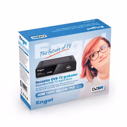 Engel Axil RT5130T2 set-top box TV Cavo Full HD Nero