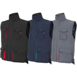 Gilet da lavoro Velilla 205902 - xxxl - Nero/Rosso