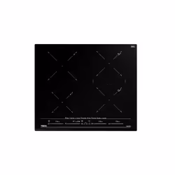 Teka IZC 64630 BK MST, Nero, Da incasso, 60 cm, Piano cottura a induzione, Vetro, 4 Fornello(i)