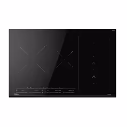 Teka IZS 86630 MST, Nero, Da incasso, 80 cm, Piano cottura a induzione, Vetro-ceramica, 4 Fornello(i)