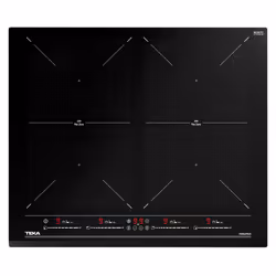 Teka IZF 64600 BK MSP, Nero, Da incasso, 60 cm, Piano cottura a induzione, Vetro, 4 Fornello(i)