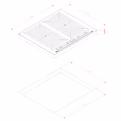 Teka IZF 64600 BK MSP Nero Da incasso 60 cm Piano cottura a induzione 4 Fornello(i) - Vista aggiuntiva 8