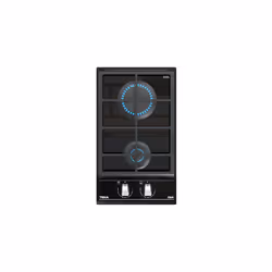Teka GZC 32300 XB, Nero, Da incasso, 30 cm, Gas, Vetro, 2 Fornello(i)