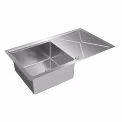 Teka Brooklyn 50 M-XP 1B 1D Lavello montato su piano Rettangolare Acciaio inox - Vista aggiuntiva 4