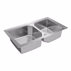 Teka Brooklyn 90 M-XP 2B Lavello montato su piano Rettangolare Acciaio inox - Vista aggiuntiva 4