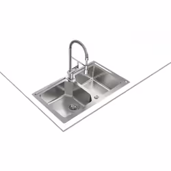 Teka Brooklyn 90 M-XP 2B Lavello montato su piano Rettangolare Acciaio inox - Vista aggiuntiva 6