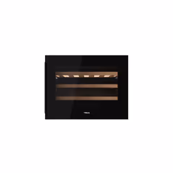 Teka RVI 10024 GBK, Cantinetta termoelettrica, Libera installazione, 24 bottiglia/bottiglie, 85 W, F, Nero