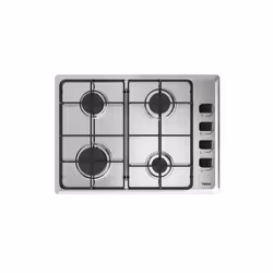 Teka HLX 540 KL, Acciaio inox, Da incasso, 60 cm, Gas, Acciaio inox, 4 Fornello(i)