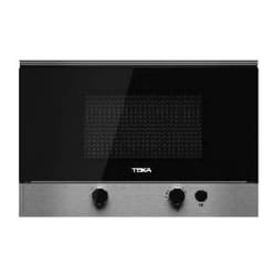 Teka MS 622 BI S Nero, Acciaio inox Microonde con grill Da incasso 22 L