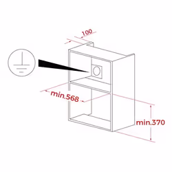 Teka NEO MS 6200 BIS SS Acciaio inox Microonde con grill Da incasso 20 L 1200 W - Vista aggiuntiva 8